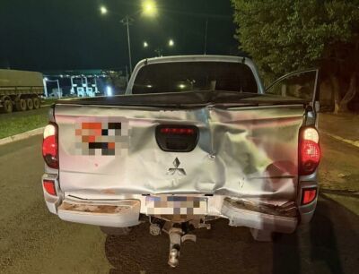 Imagem da notícia Impacto em quebra-mola na Avenida J em Costa Rica resulta em motociclista ferido